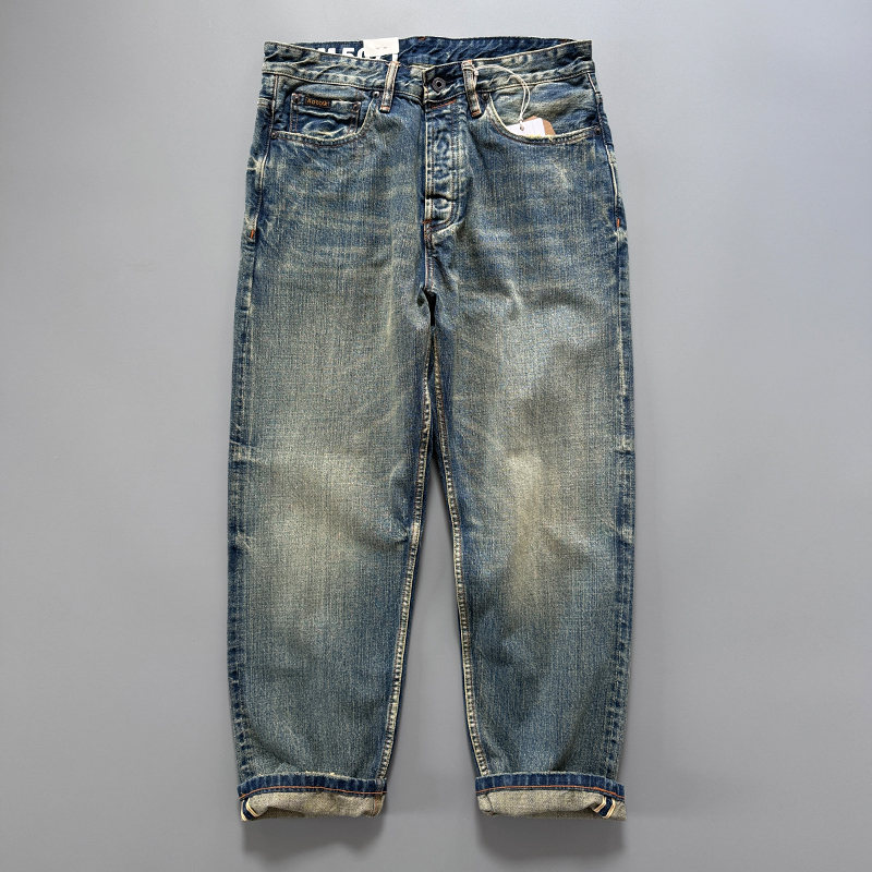 Levis Jeans 501 - 13.5オンス メンズ 日本製 インディゴブルー セルビッチ ストレートレッグ