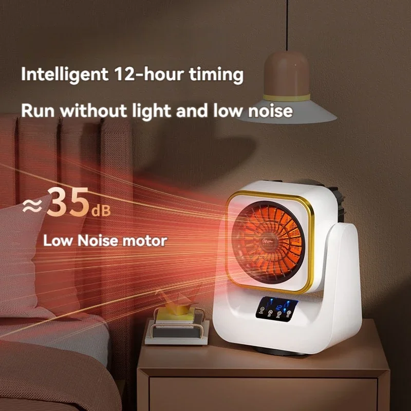Hand Warmer Electric - 家庭用寝室用ミニ電気ヒーター、転倒・過熱保護機能付き小型ポータブル温風器