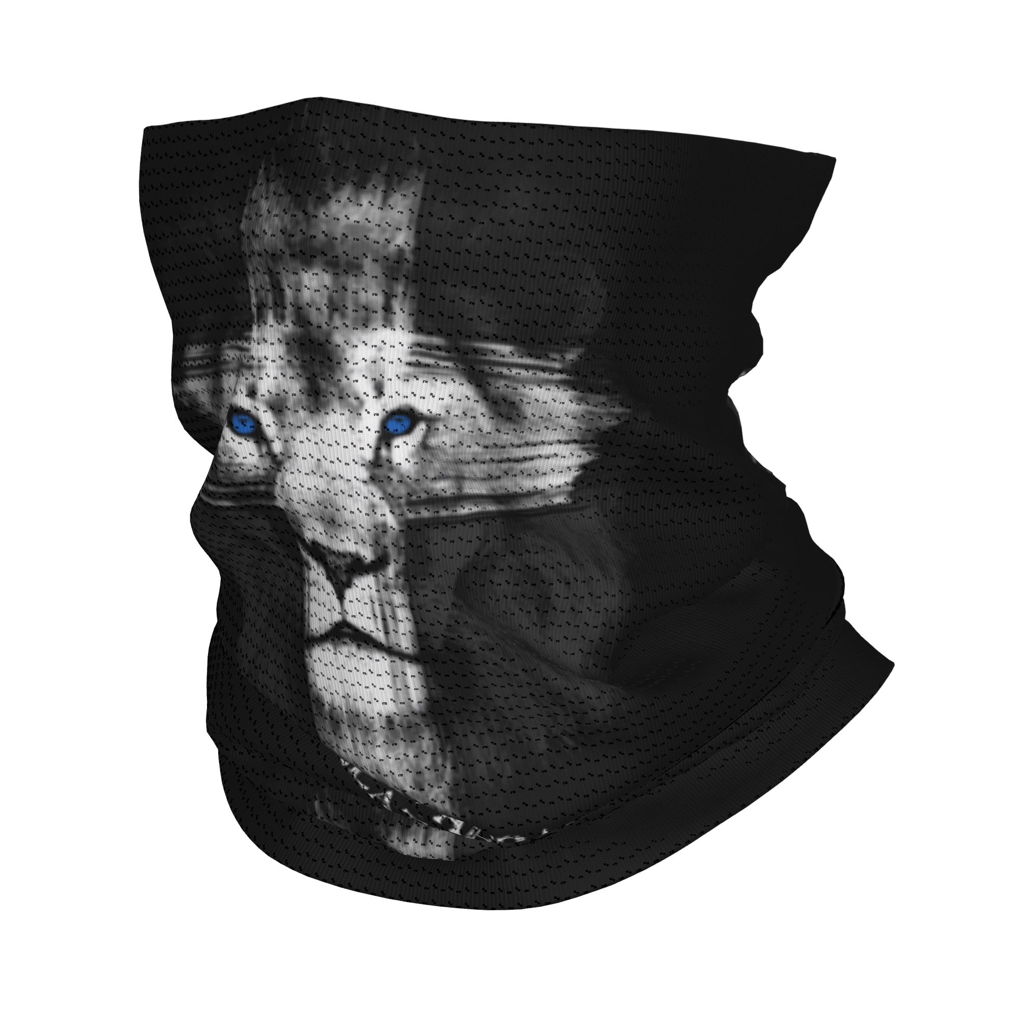 カスタムクールライオンオブジュダジーザスクロス冬用ヘッドバン - Neck Gaiter Fleece のレビューと価格