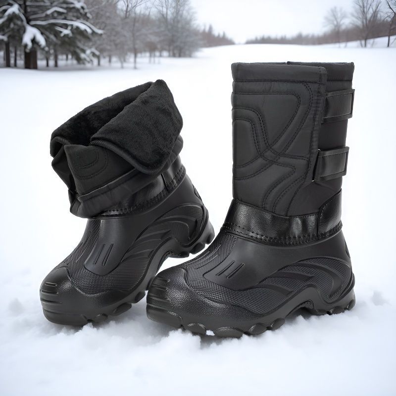 大型サイズのスノーブーツ、耐寒性と保温性に優れたメンズブーツ - Waterproof Winter Boot のレビューと価格