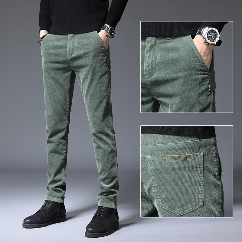 オープンクロッチメンズ秋冬フリース裏地付きコーデュロイパンツ - Corduroy Pant Warm のレビューと価格