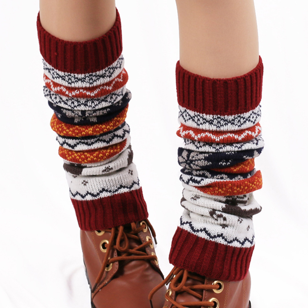 新しいウールサーマルソックス韓国版秋と冬のアクリルレッグソッ - Thermal Sock Wool のレビューと価格