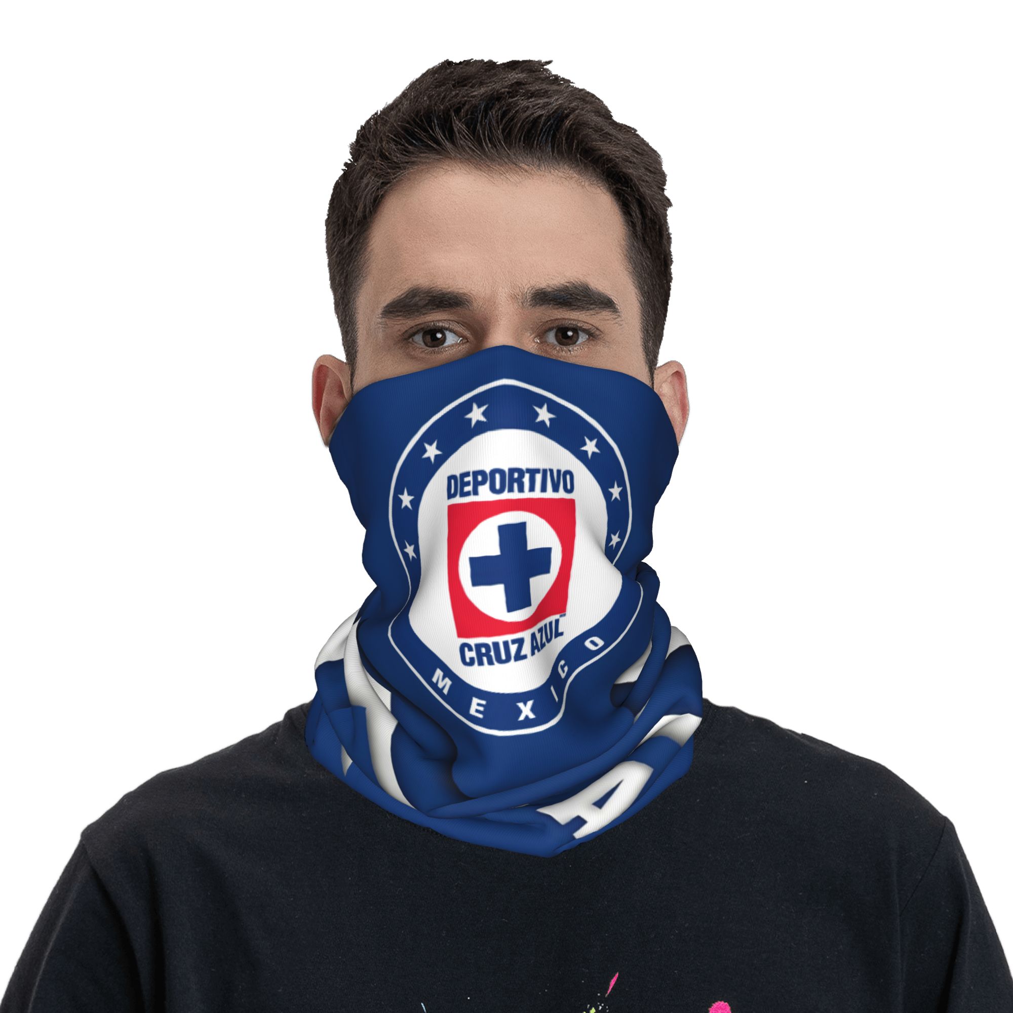 メキシコサッカークラブ サッカーFC クルス・アスル ウィン - Neck Gaiter Fleece のレビューと価格