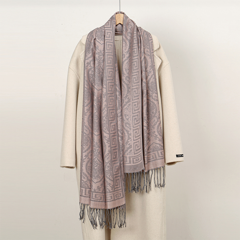 2024 高級厚いカシミヤスカーフ女性プリント新ラップパシュ - Cashmere Pashmina Wrap のレビューと価格