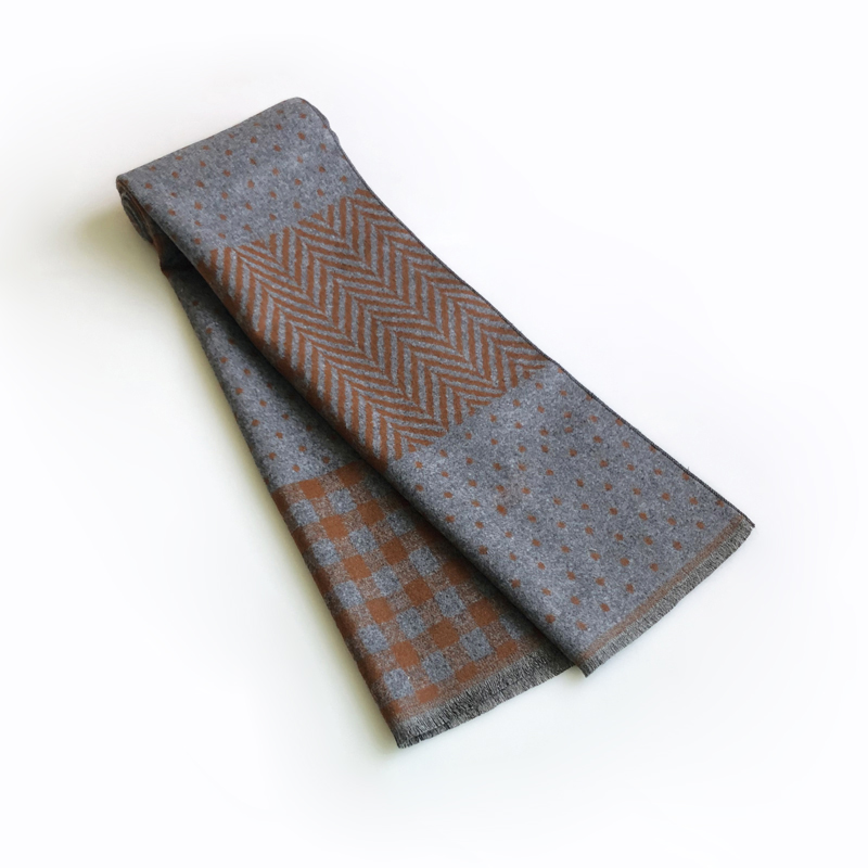 男性用タッセル付きカシミヤスカーフ,クールなショール,暖かい - Wool Scarf Men のレビューと価格