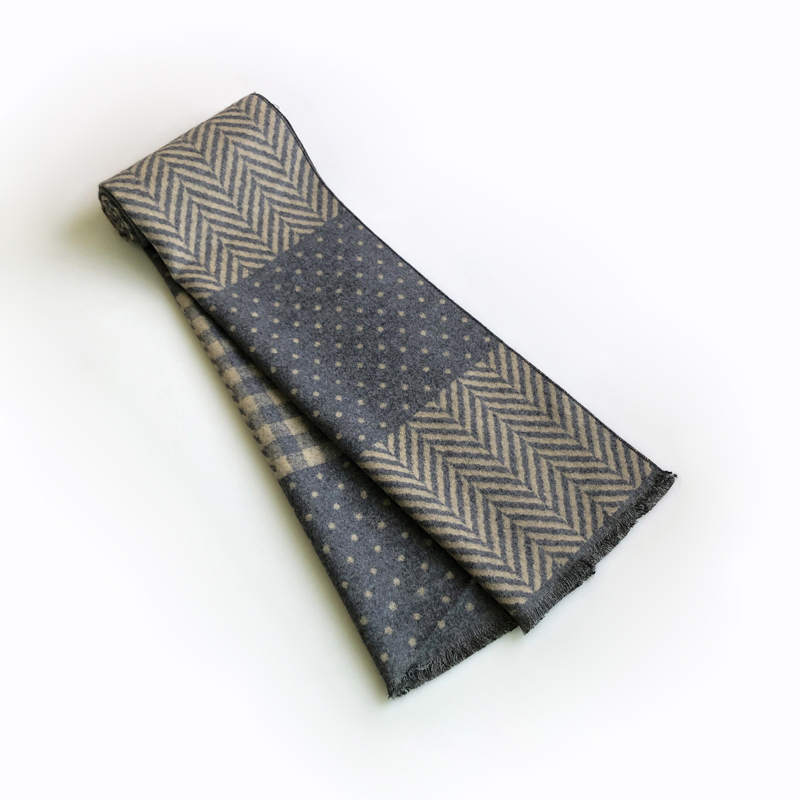 男性用タッセル付きカシミヤスカーフ,クールなショール,暖かい - Wool Scarf Men のレビューと価格