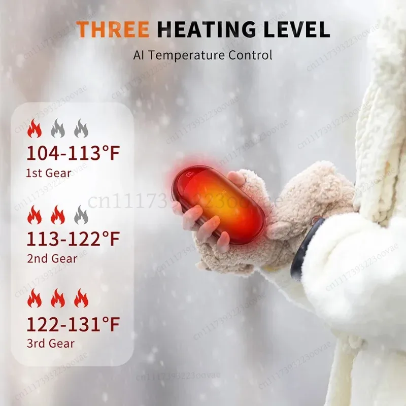 充電式ハンドウォーマー 2個パック 磁気式 3段階設定 速暖 - Hand Warmer Electric のレビューと価格