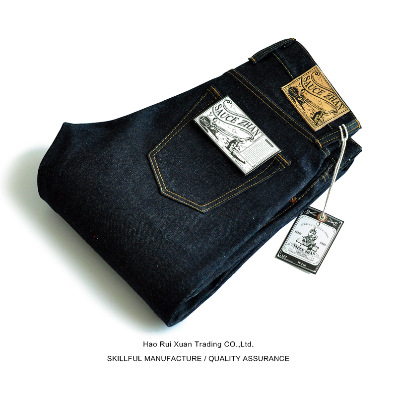 Saucezhan-メンズセルベッジデニムジーンズ,生デニム - Levis Jeans 501 のレビューと価格